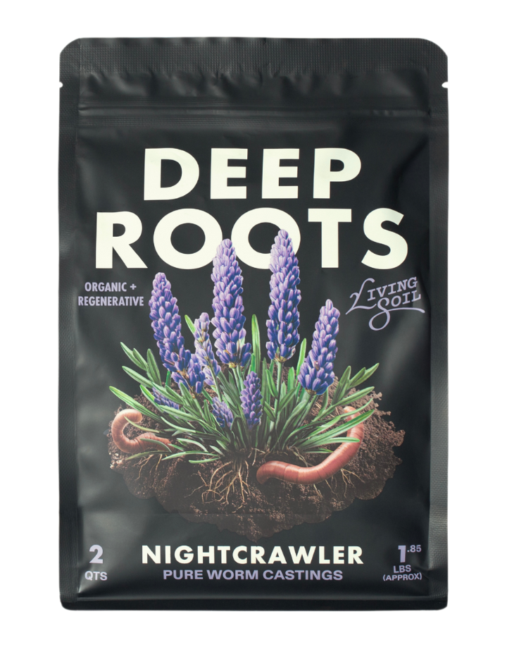 NIGHTCRAWLER WORM CASTINGS - 2 qt. Case