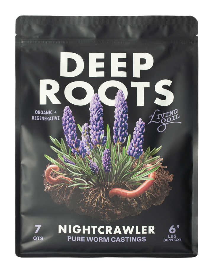 NIGHTCRAWLER WORM CASTINGS - 7 qt. Case